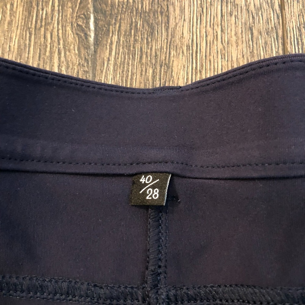 Public Rec Gamechanger Pants Stretch Performance 40x28 Mens Blue Commuter Chino - Picture 11 of 14